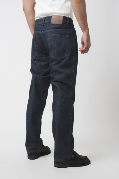 Dark Indigo Straight Fit Jeans Premium